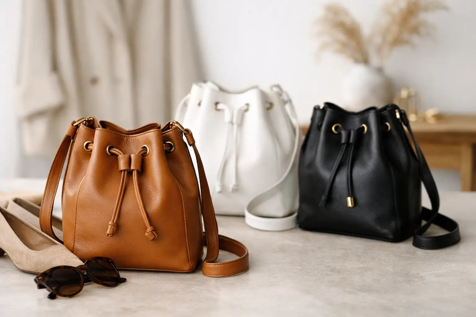 Bucket Bags for Every Day, Styled With Intention