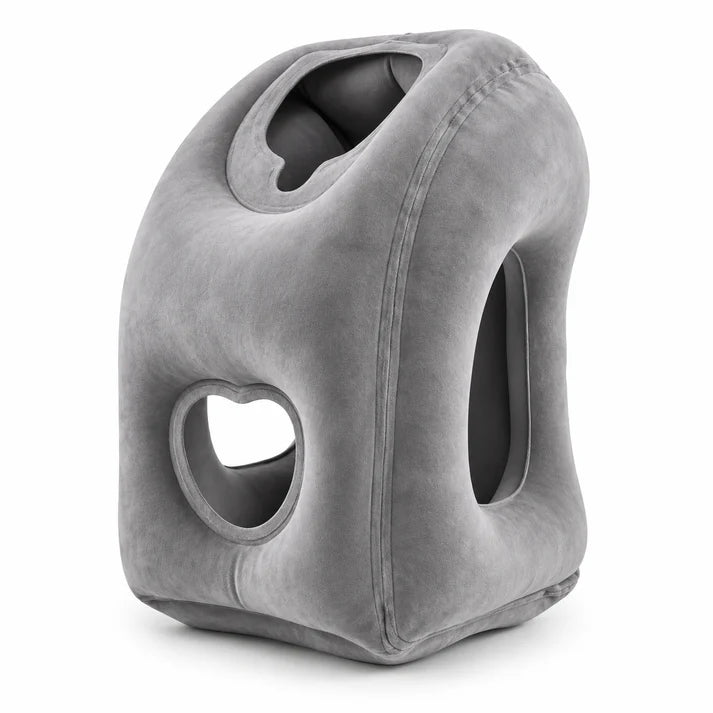 Inflatable Travel Pillow – Portable Head & Arm Support for Flights