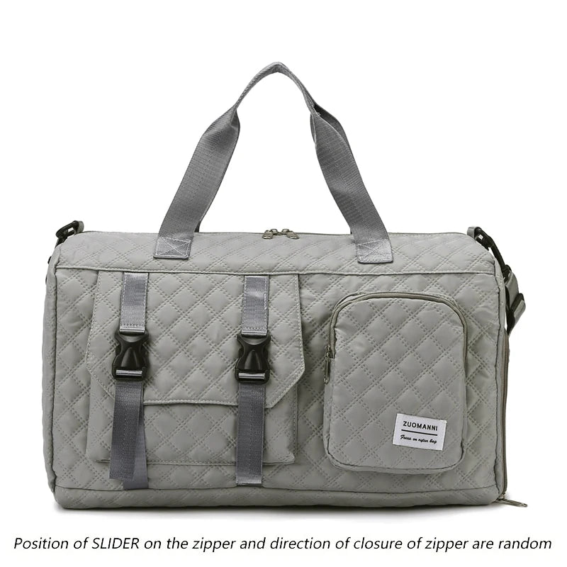 Argyle Sports Gym Duffel Bag for Travel & Training