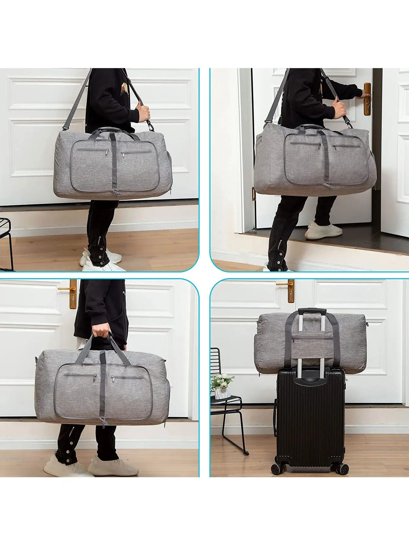 Large Capacity Carry-On Travel Bag