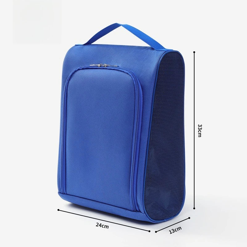 Breathable Mesh Shoe Storage Bag – Waterproof Dustproof Sneaker Carry Pouch for Travel & Gym