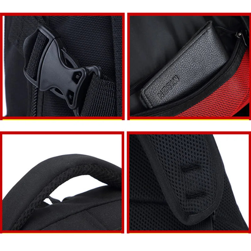 Men's 17" USB Charging Anti-Theft Business Backpack