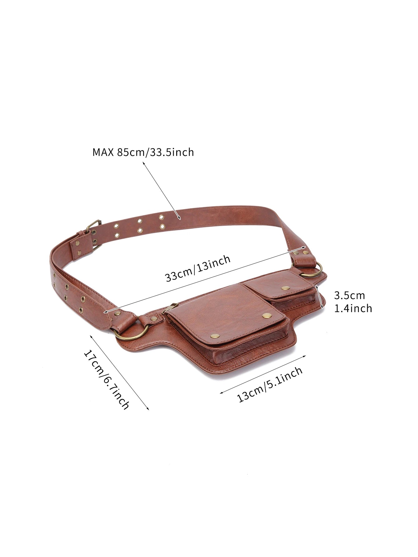 Utility Belt Waist Pack – Multi-Compartment Hip Pouch for Hiking, Camping & Travel