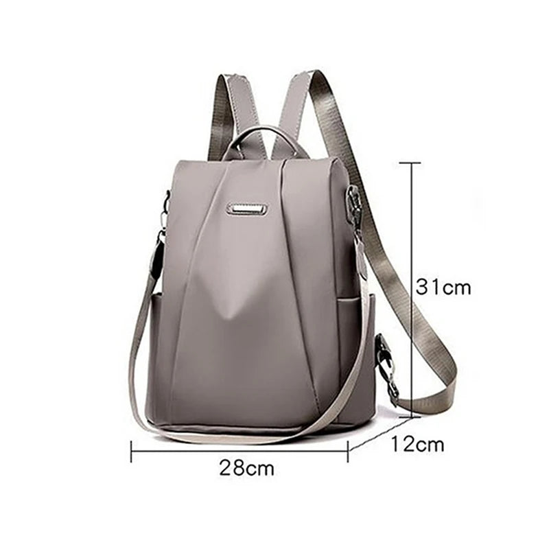 Waterproof Anti-Theft Oxford Women's Backpack