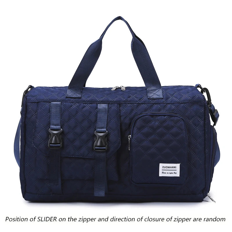 Argyle Sports Gym Duffel Bag for Travel & Training