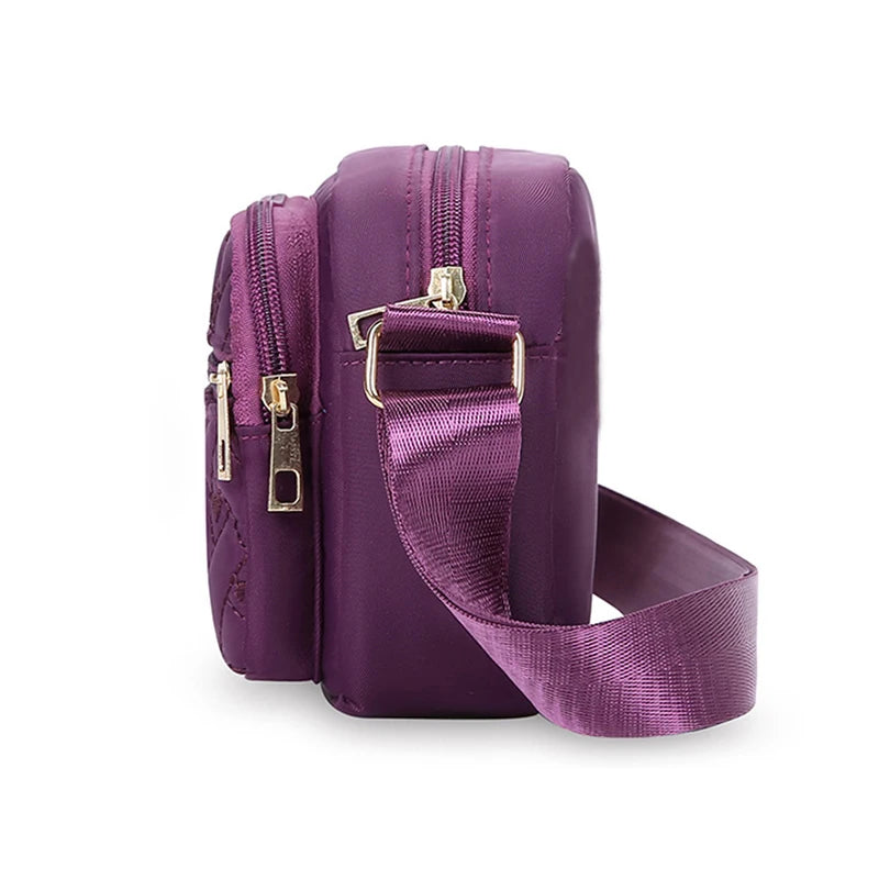 Women's Multi-Colour Quilted Casual Bag