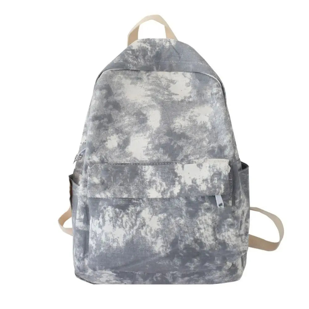 Black Grey White Red Versatile Backpack High Quality Large Capacity Nylon Computer Bag Washable Waterproof Travel Bag Unisex