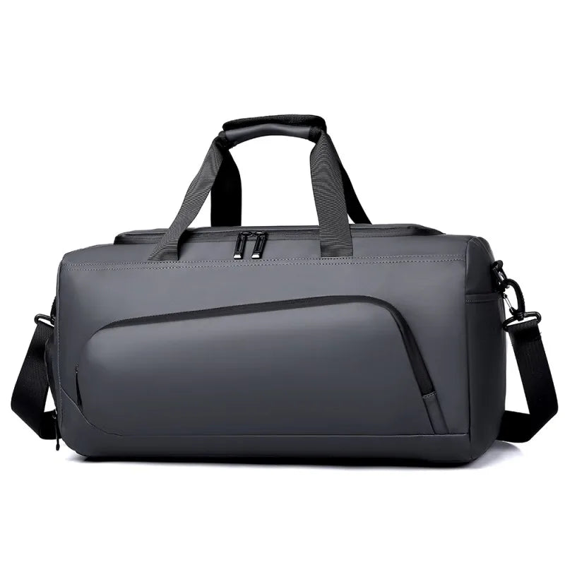 Sports Gym Bag with Shoe Compartment & Multi-Pockets