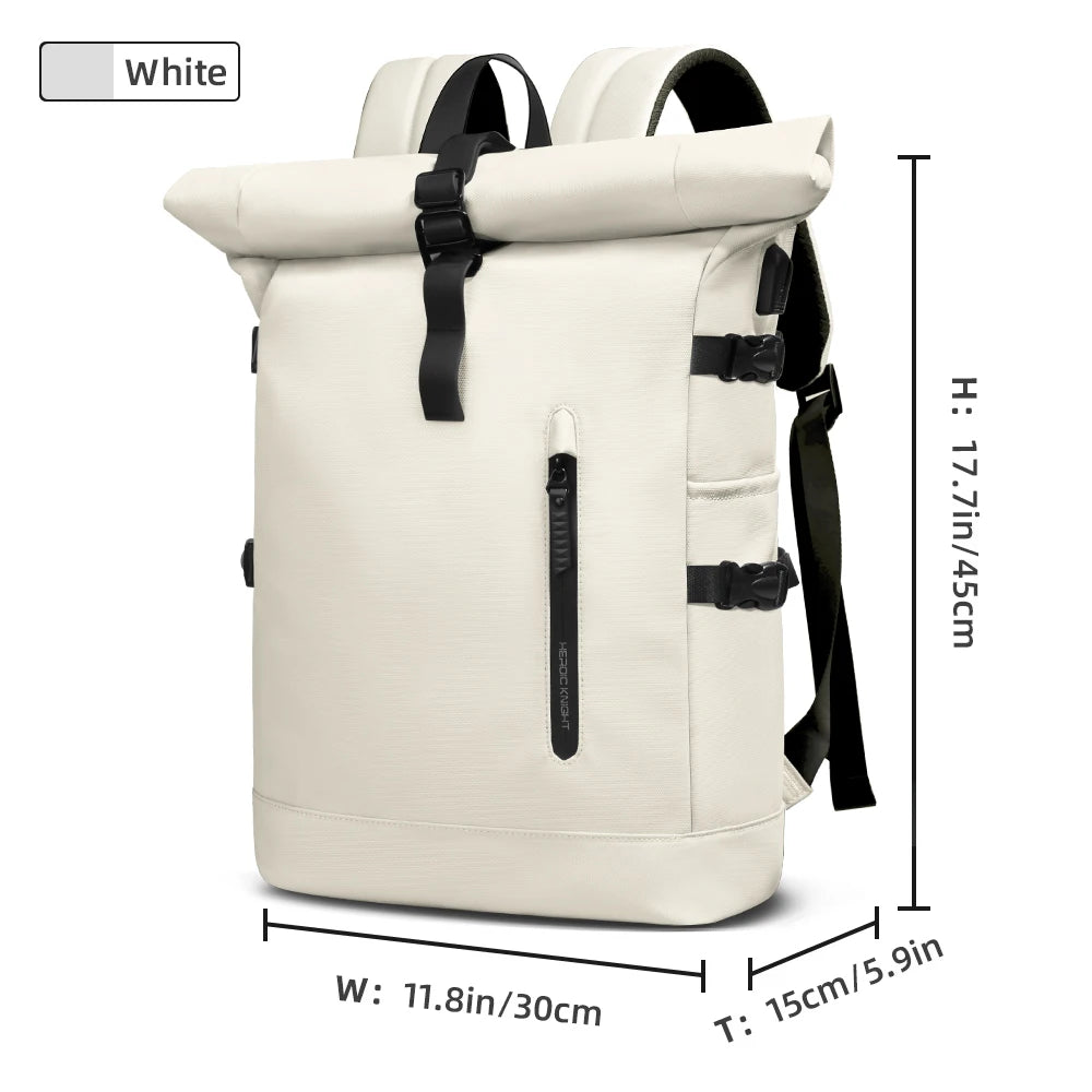 HK Large 15.6" Anti-Theft Laptop Backpack with USB Port