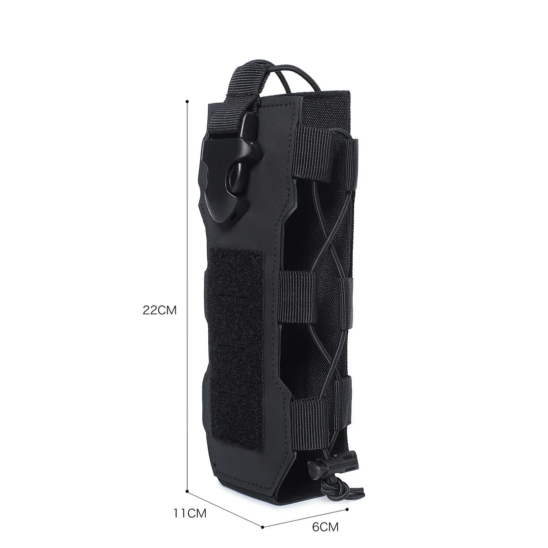 Molle Water Bottle Canteen Holder – Outdoor Sport Waist Pack for Hiking Camping Fishing
