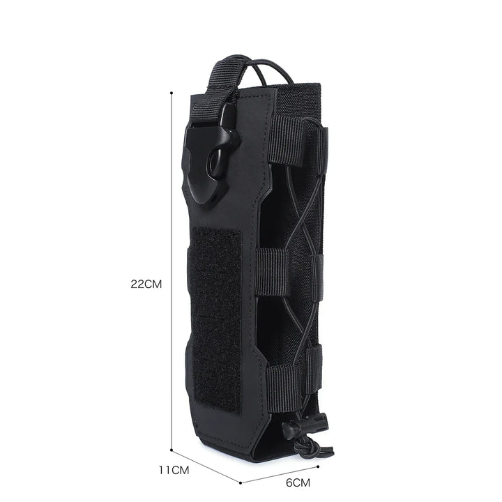 Molle Water Bottle Canteen Holder – Outdoor Sport Waist Pack for Hiking Camping Fishing