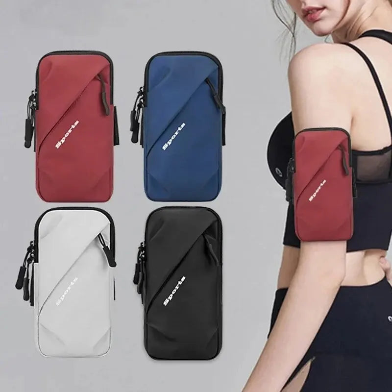Waterproof Running Phone Holder Armband – Sports Arm Bag for iPhone & Samsung