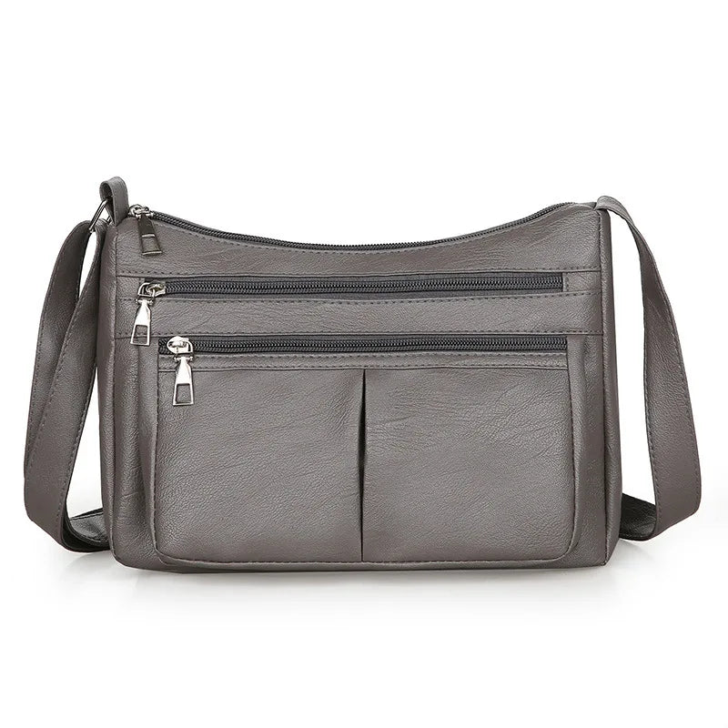 Women's Korean Handbag – 2026 Trend Luxury Soft Leather Shoulder & Crossbody Bag