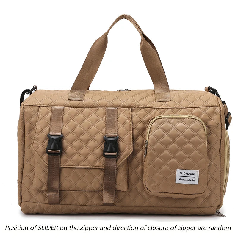 Argyle Sports Gym Duffel Bag for Travel & Training