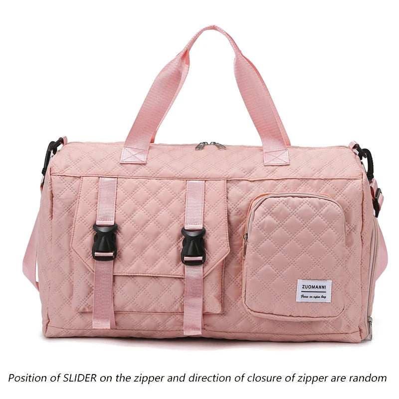 Argyle Sports Gym Duffel Bag for Travel & Training