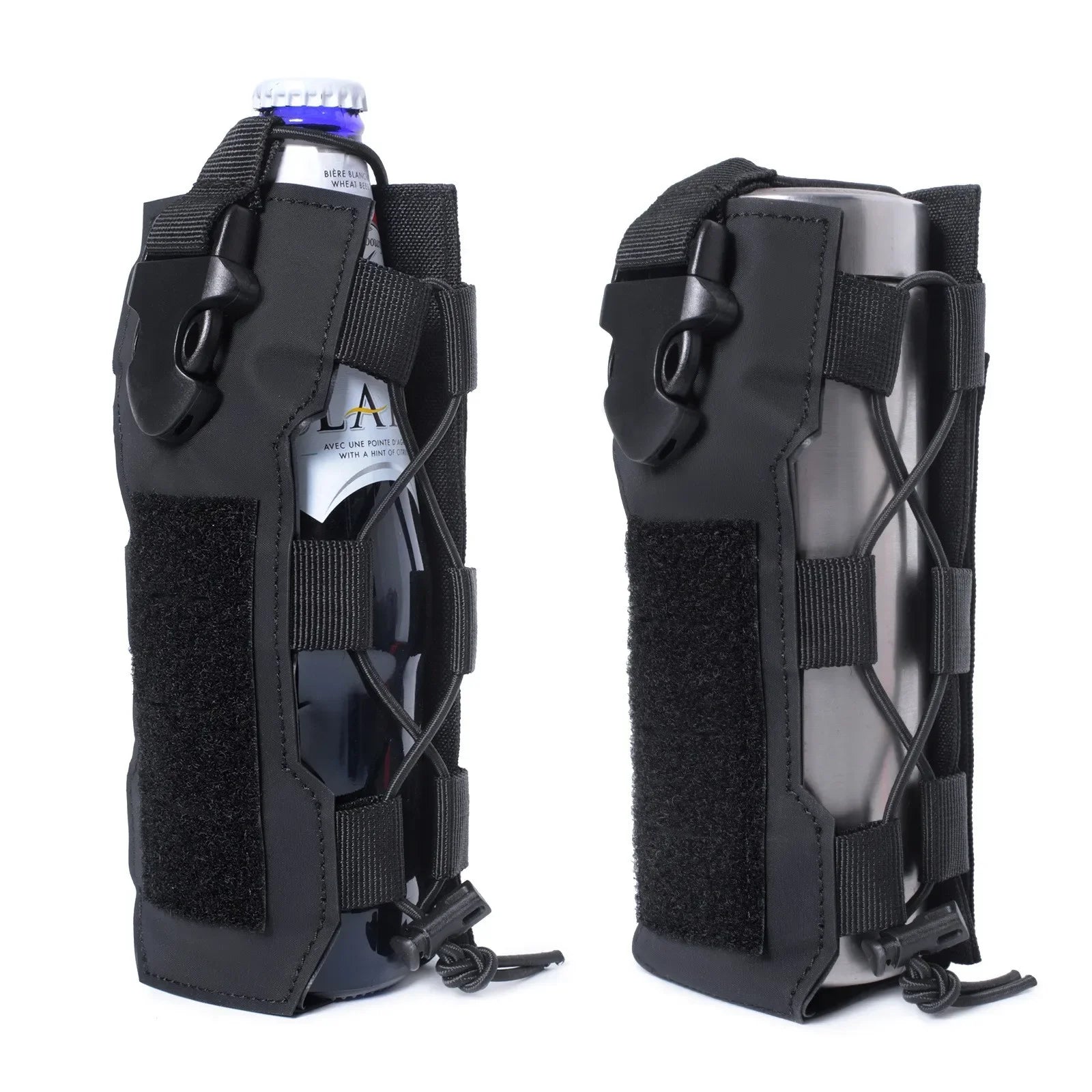 Molle Water Bottle Canteen Holder – Outdoor Sport Waist Pack for Hiking Camping Fishing
