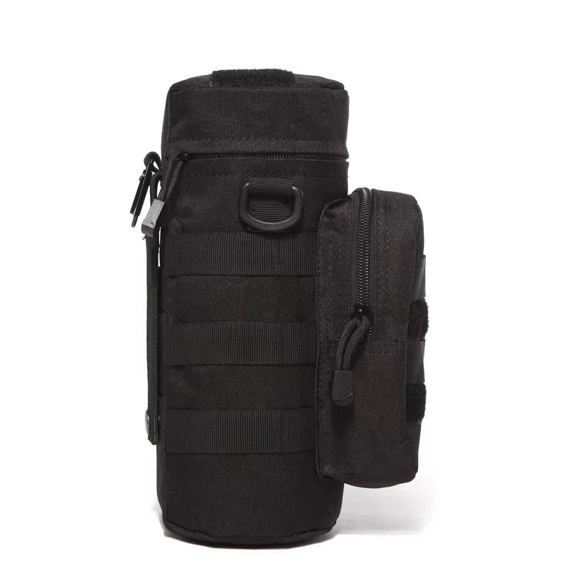 Tactical Molle Water Bottle Pouch – Outdoor Camping Hiking Kettle Carrier Bag