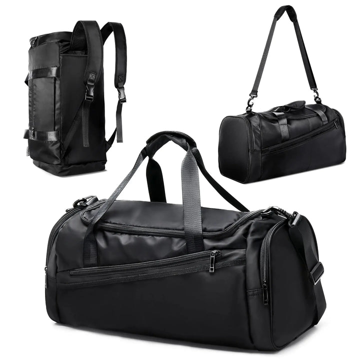 Sports Gym Bag with Shoes Compartment