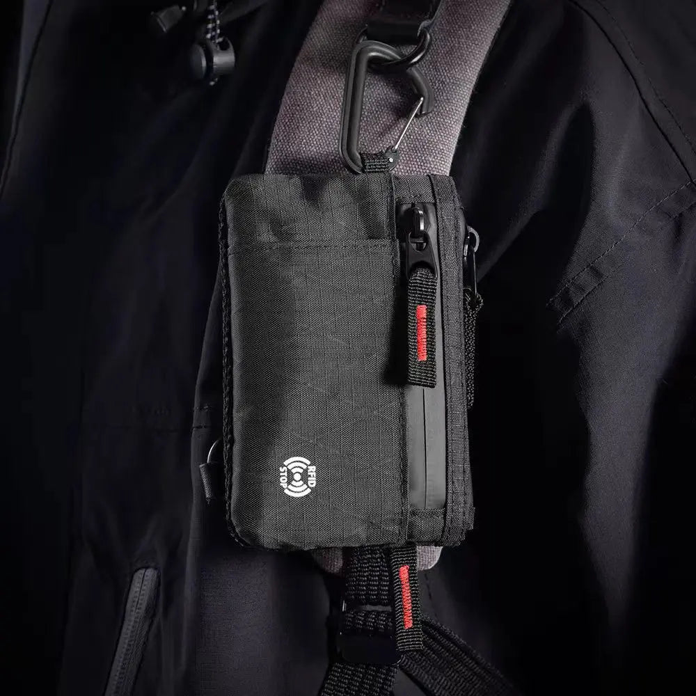Men's RFID Blocking Ultra-Thin Wallet – Zipper Coin Purse & Card Holder