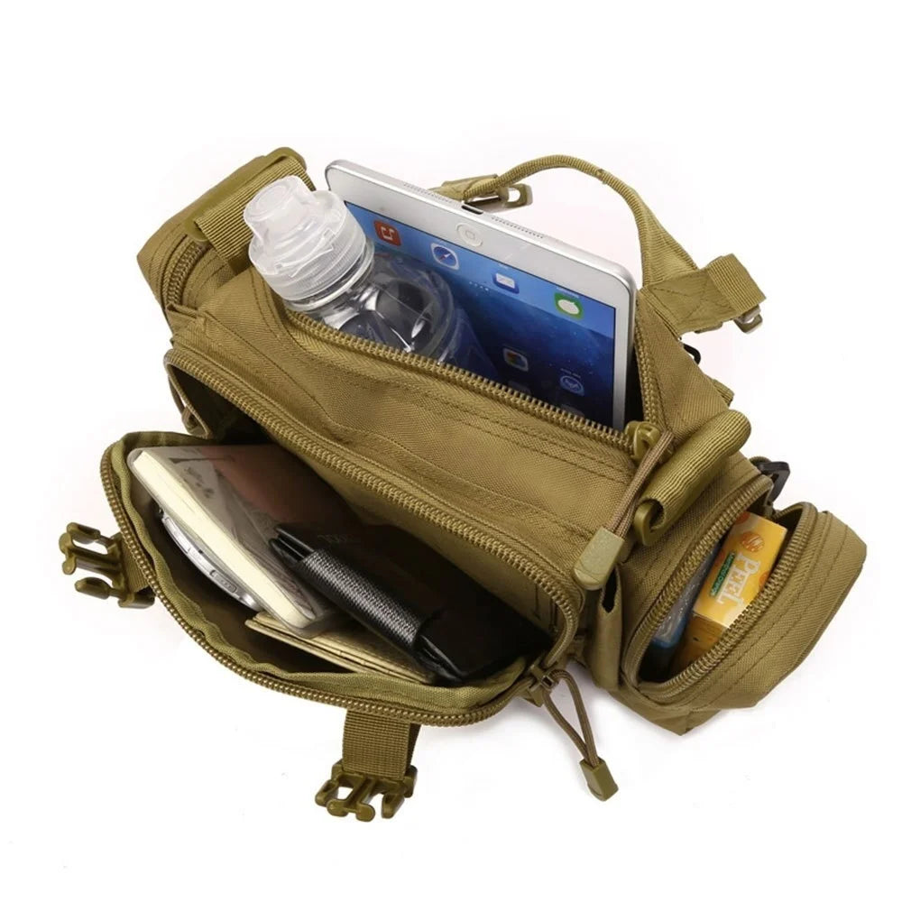 Outdoor Camouflage Waist Bag – Multifunctional Sport Climbing Pocket Bag