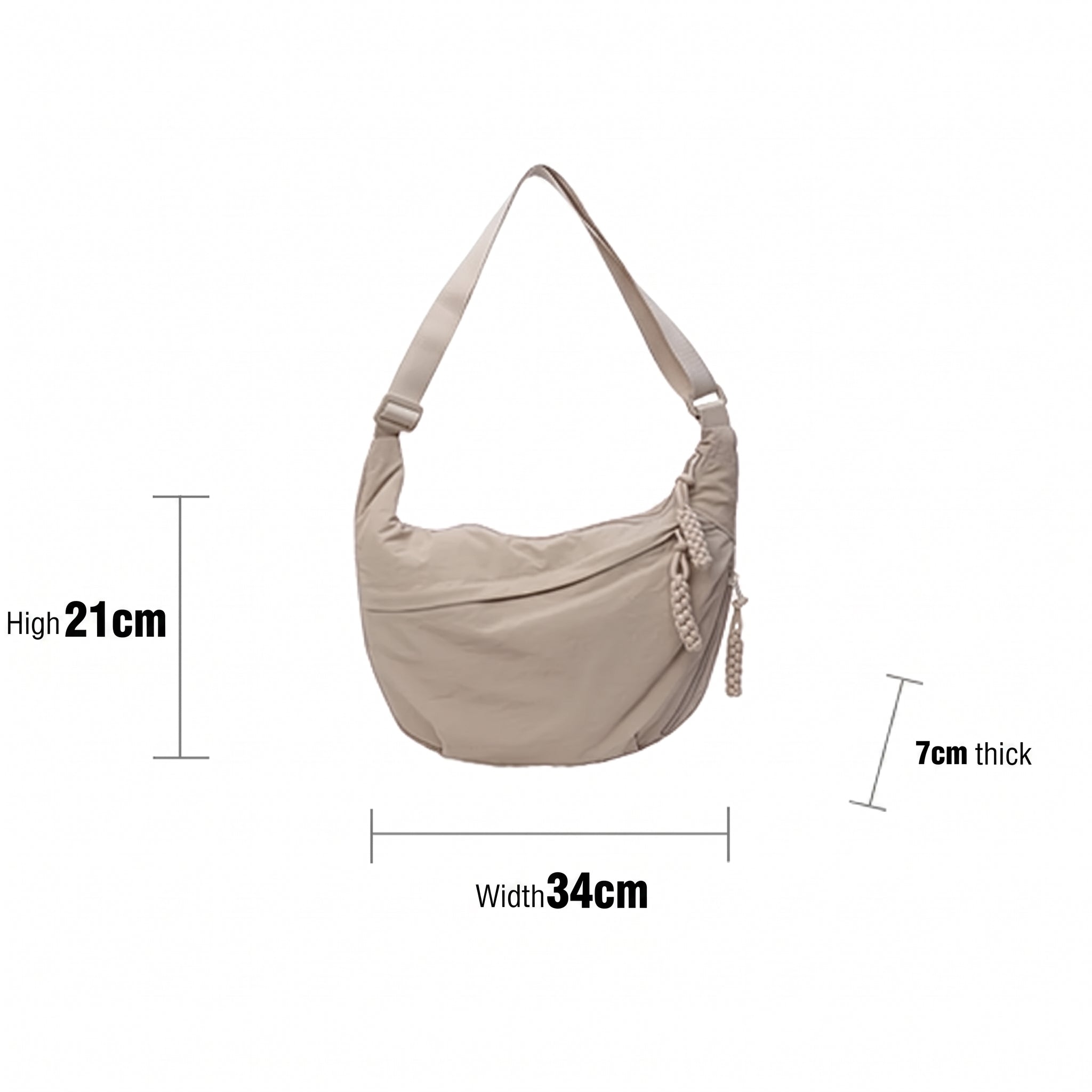 Nylon Crossbody Bag for Women | Lightweight Everyday Bag – Kelexia