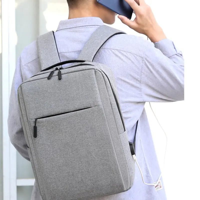 USB Rechargeable Waterproof Laptop Backpack
