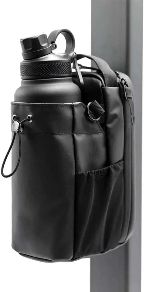 Magnetic Fitness Water Bottle Bag – Waterproof Portable Hanging Messenger Bag