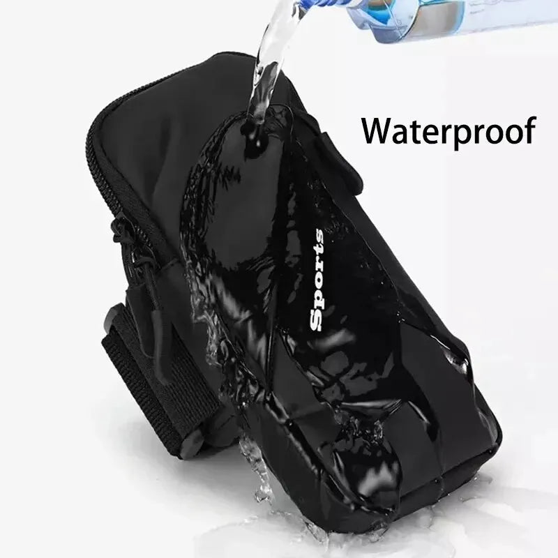 Waterproof Running Phone Holder Armband – Sports Arm Bag for iPhone & Samsung