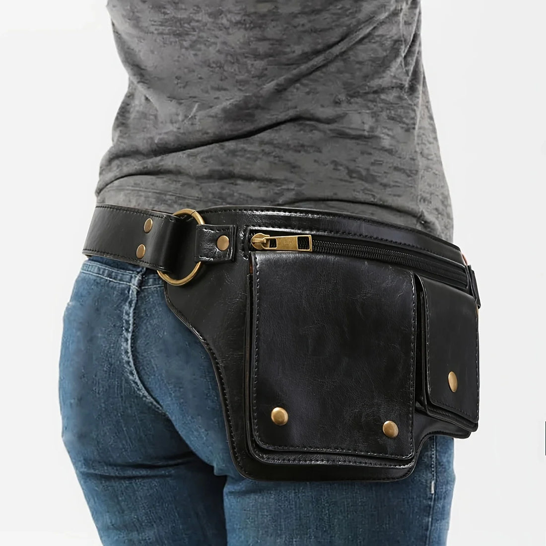Utility Belt Waist Pack – Multi-Compartment Hip Pouch for Hiking, Camping & Travel