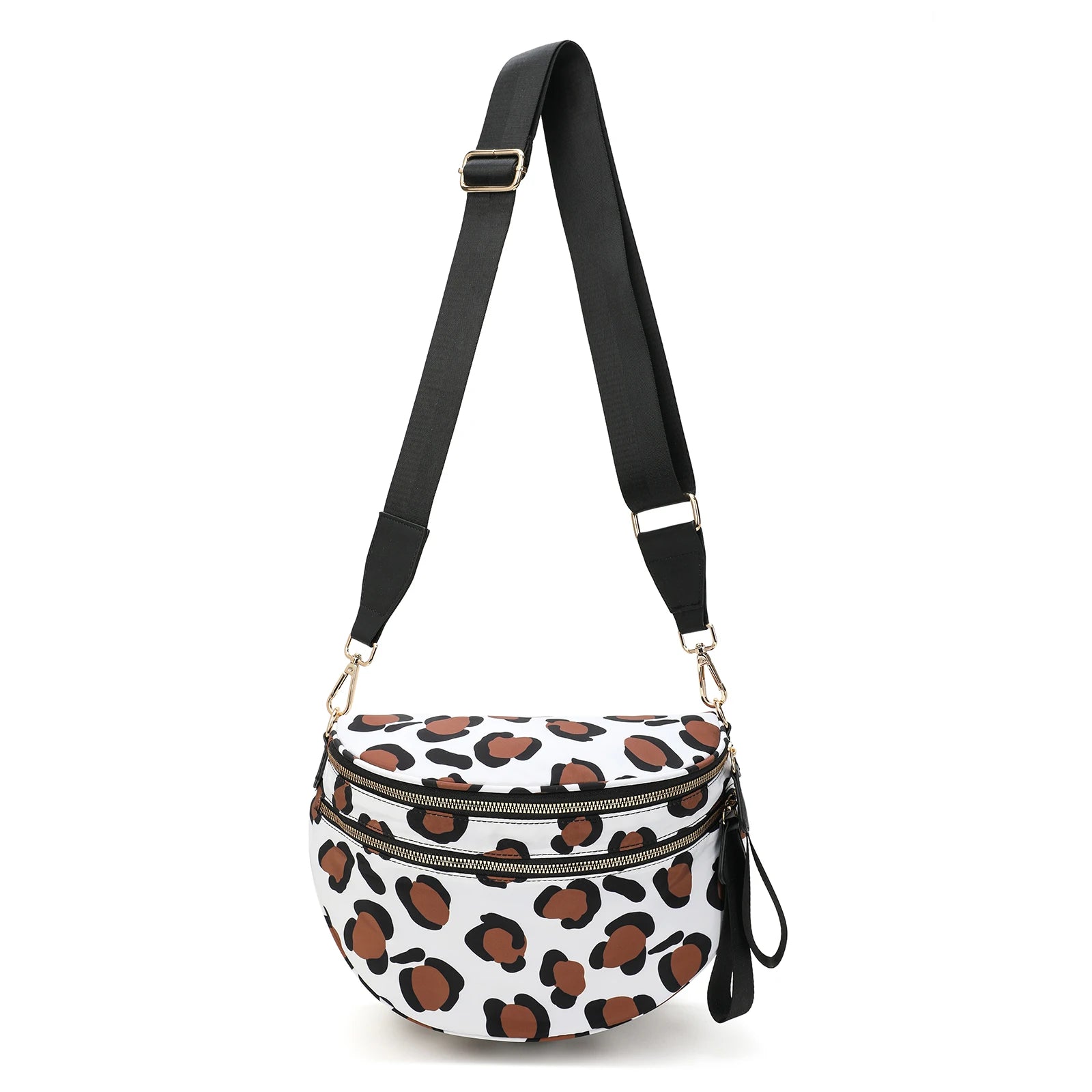 Checkered Crossbody Bum Bag for Women