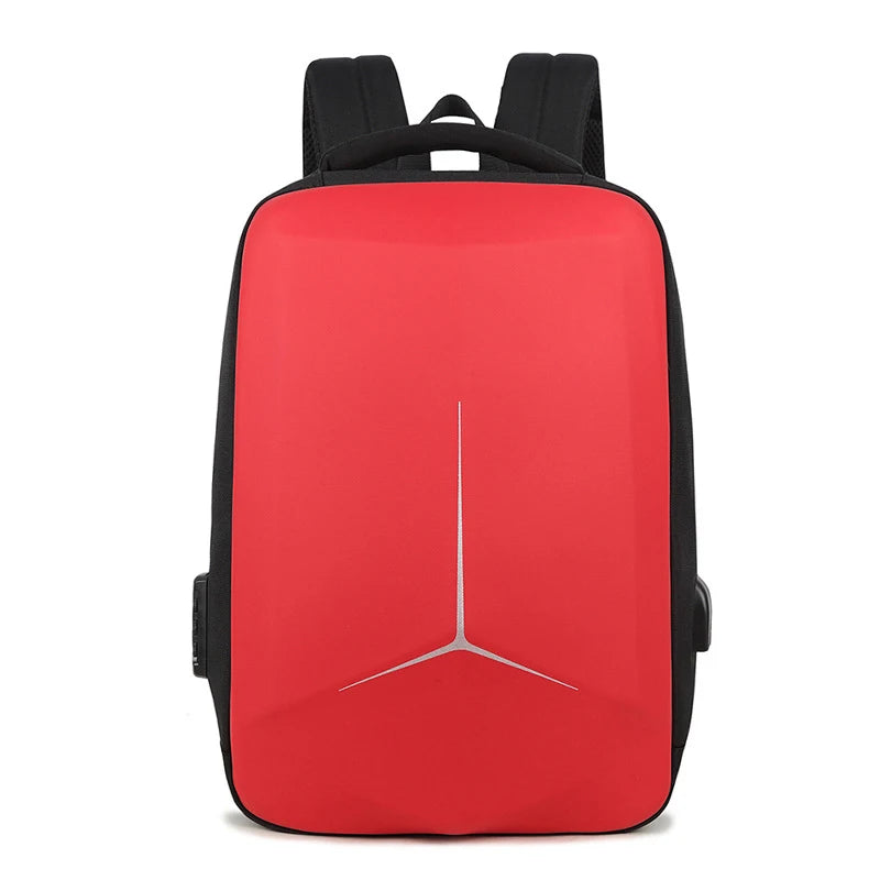 Men's 17" Hard Shell Anti-Theft Gaming Backpack
