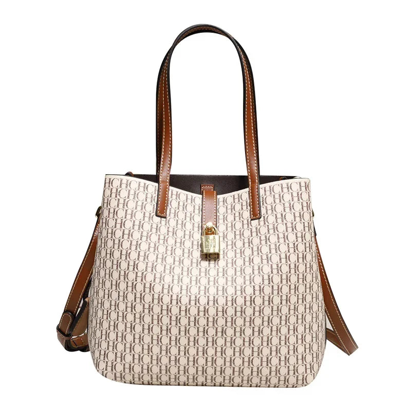 Women's PU Letter Print Crossbody Bag