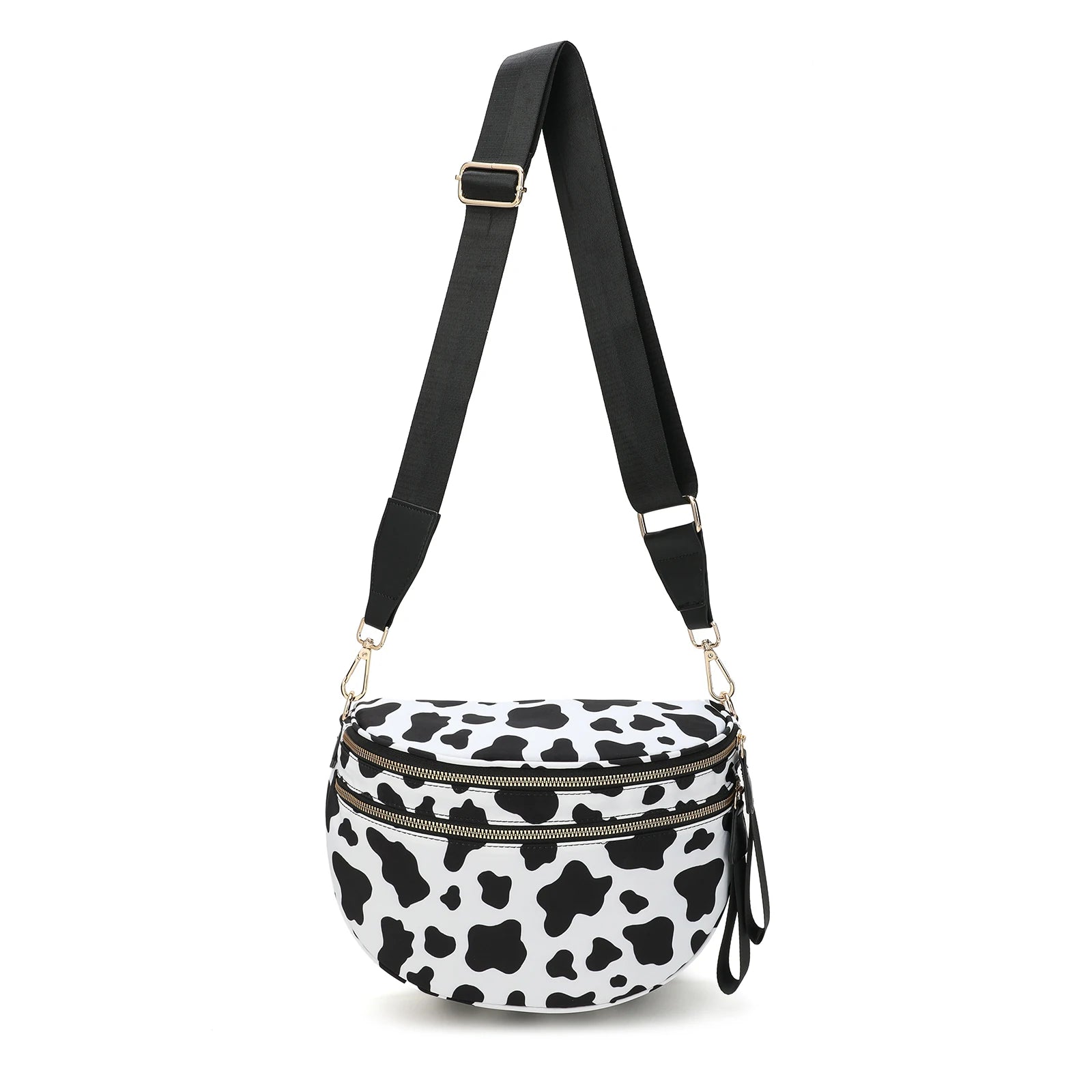 Checkered Crossbody Bum Bag for Women