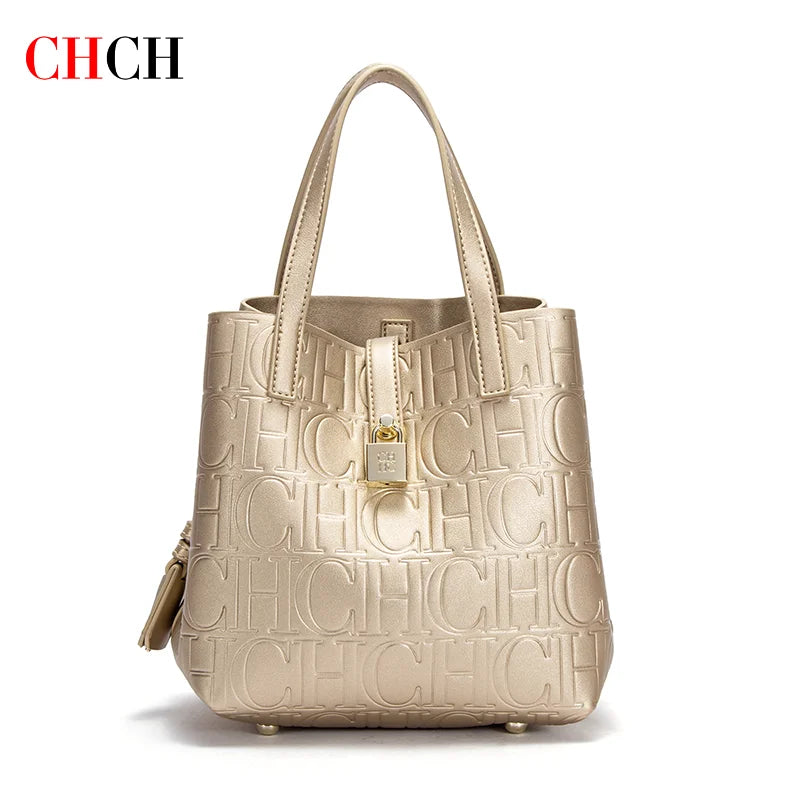 Steel Embossed Women's Tote Handbag