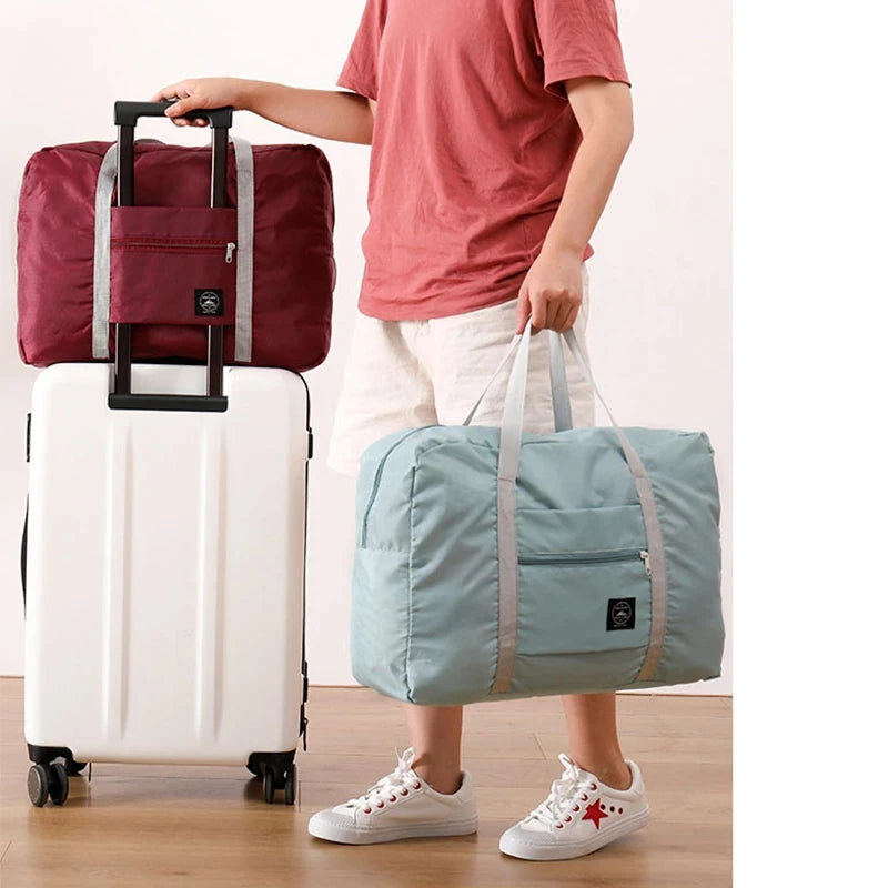 Foldable Lightweight Travel Duffel Bag for Women