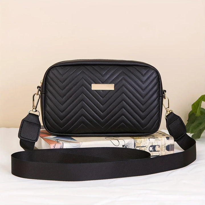 Mini Quilted Crossbody Bag & Phone Wallet