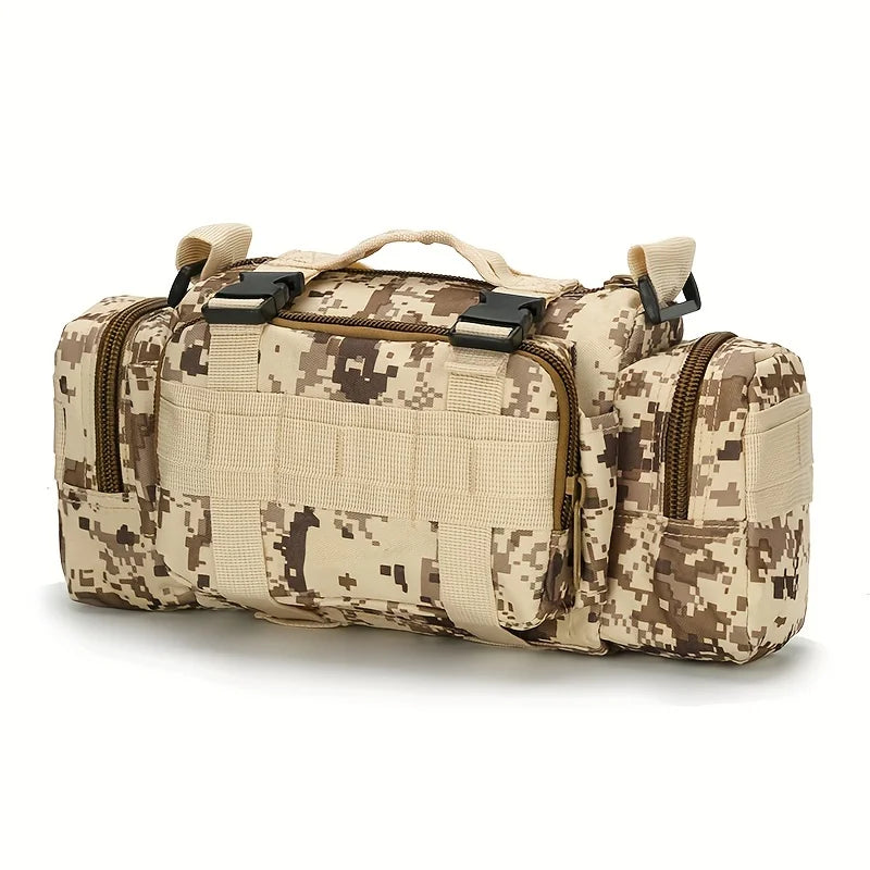 Outdoor Camouflage Waist Bag – Multifunctional Sport Climbing Pocket Bag