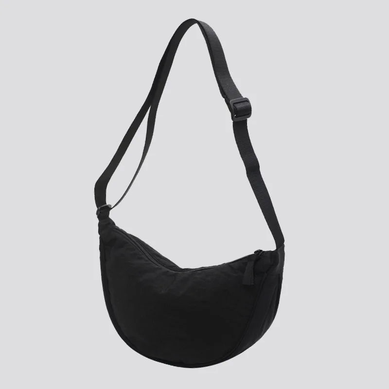 Women's Solid Colour Padded Crossbody Bag
