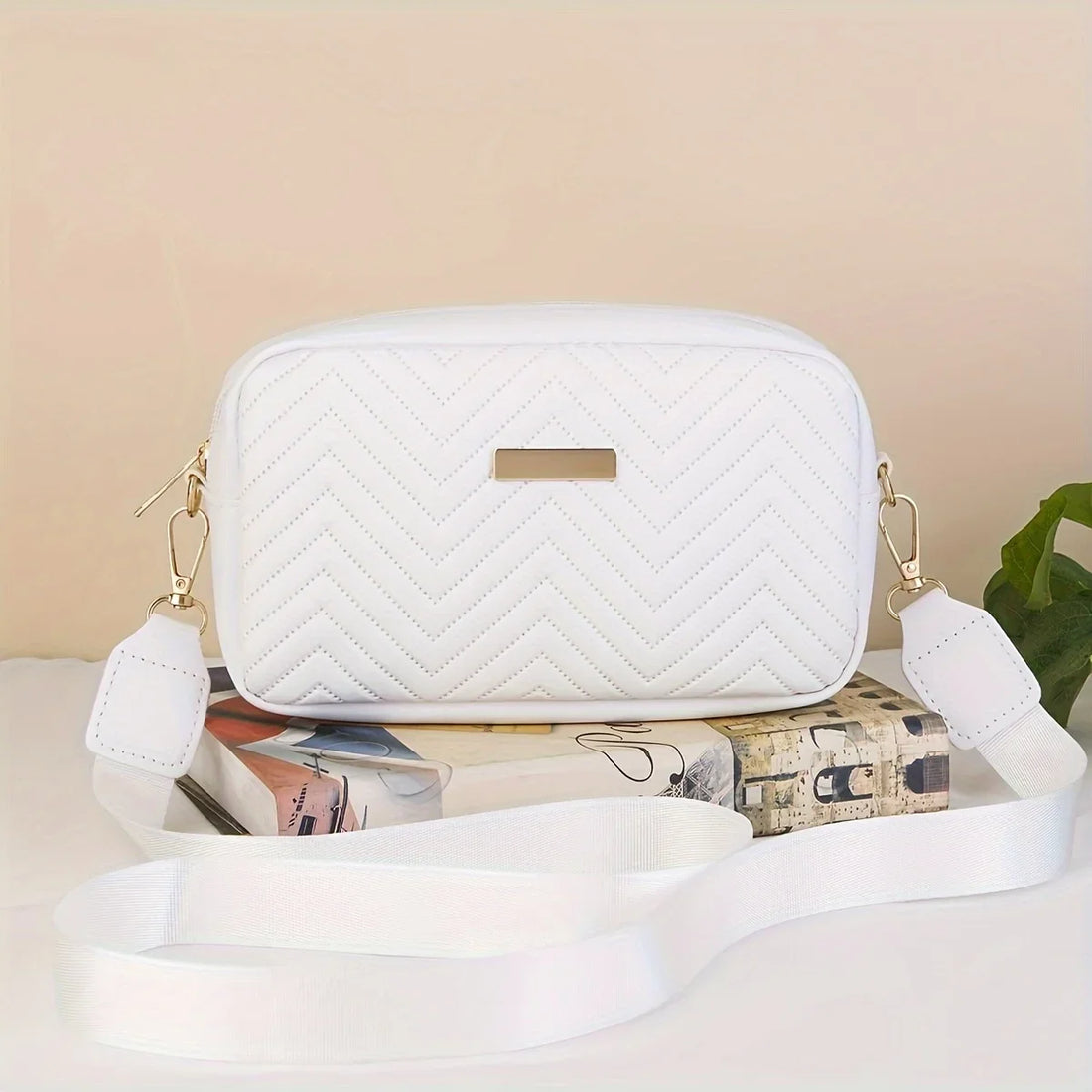 Mini Quilted Crossbody Bag & Phone Wallet