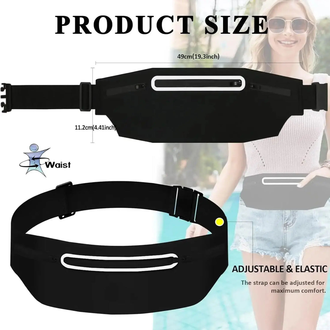 Waterproof Running Belt Bag