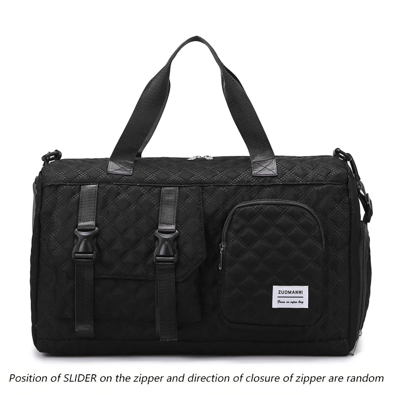 Argyle Sports Gym Duffel Bag for Travel & Training