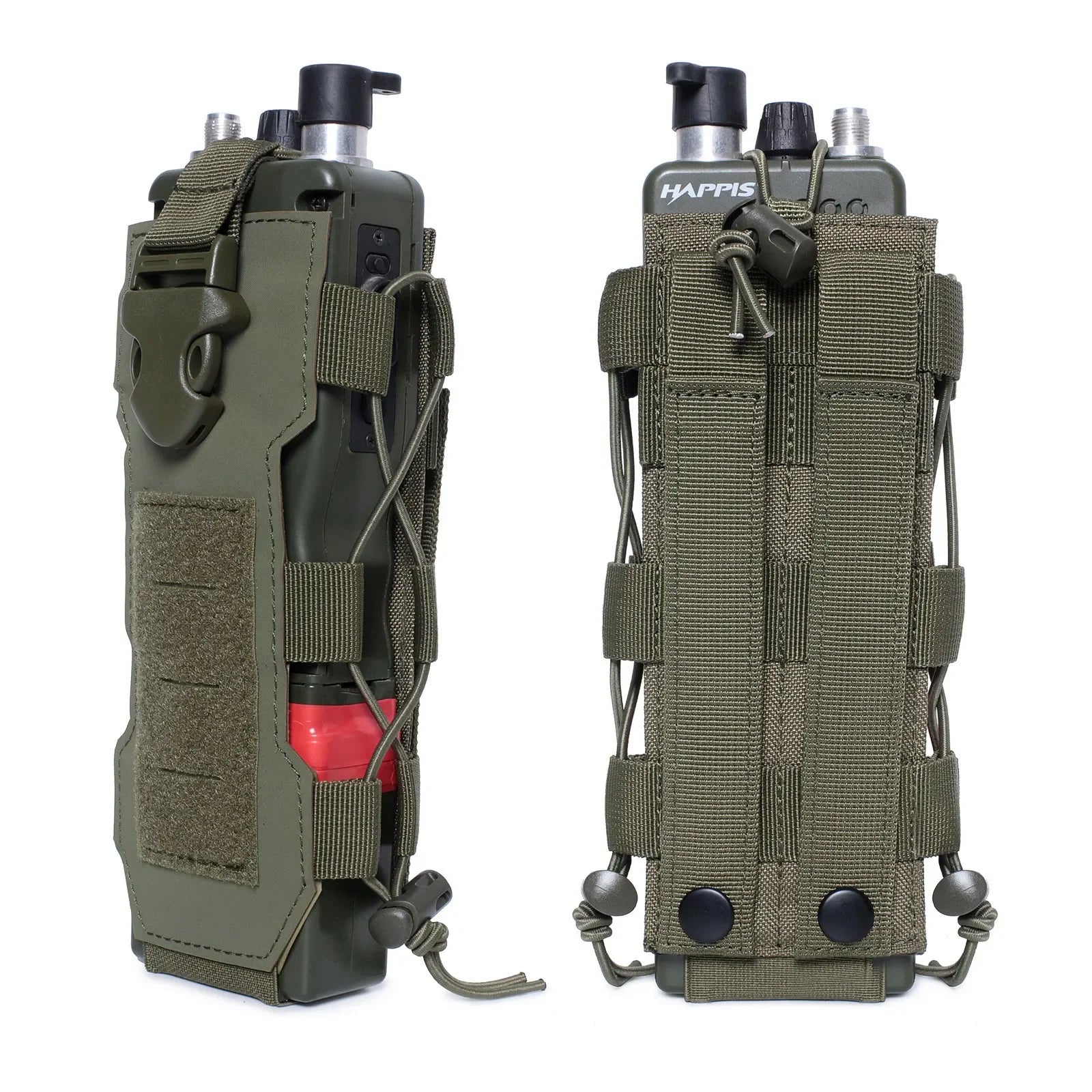 Molle Water Bottle Canteen Holder – Outdoor Sport Waist Pack for Hiking Camping Fishing
