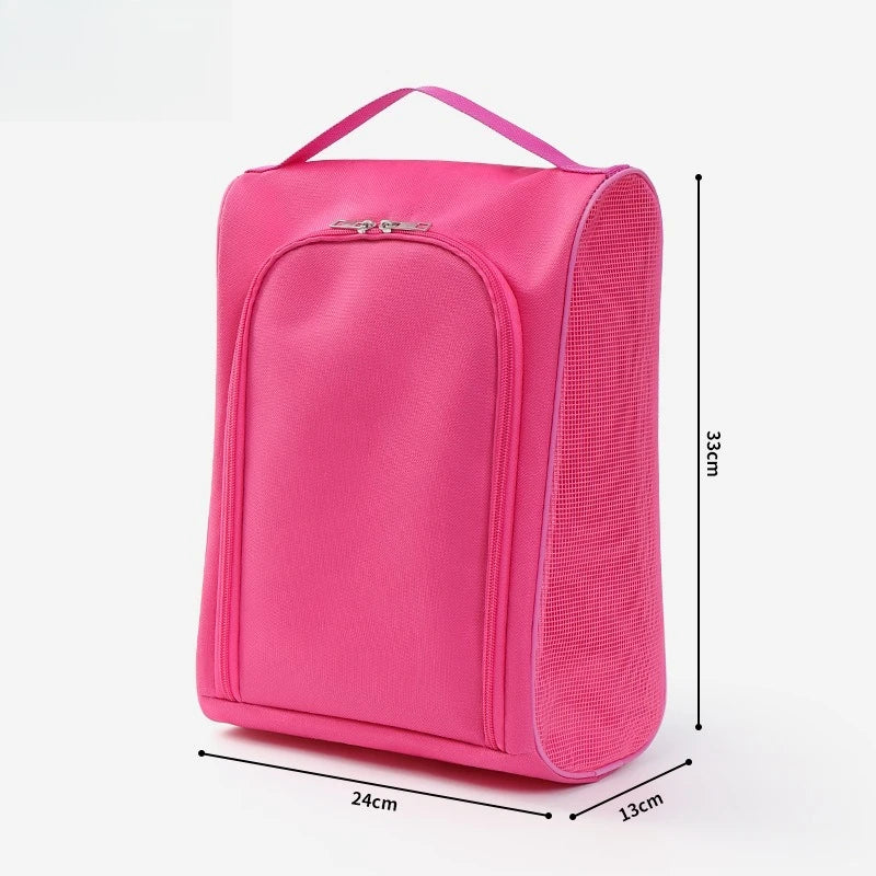 Breathable Mesh Shoe Storage Bag – Waterproof Dustproof Sneaker Carry Pouch for Travel & Gym