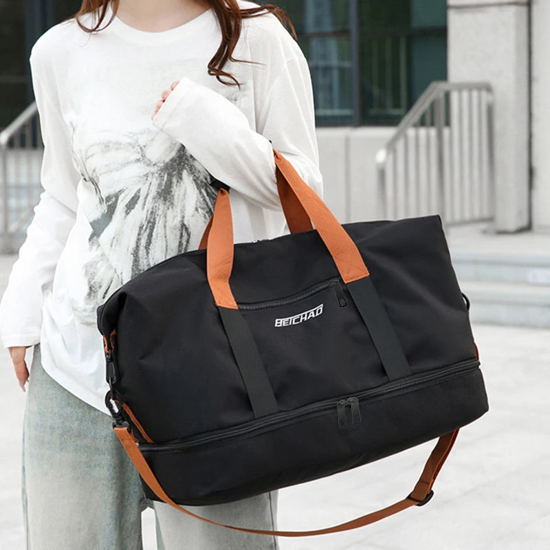 Portable Fitness Weekender Crossbody Bag