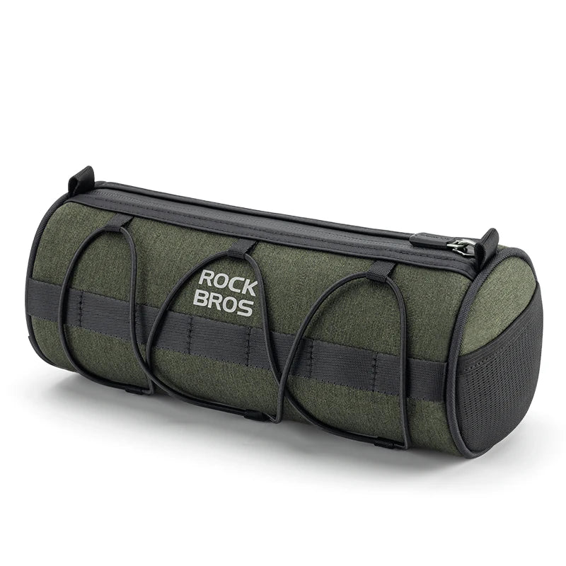 ROCKBROS 2L Bicycle Handlebar Bag – Multifunctional Reflective Front Pannier Shoulder Bag