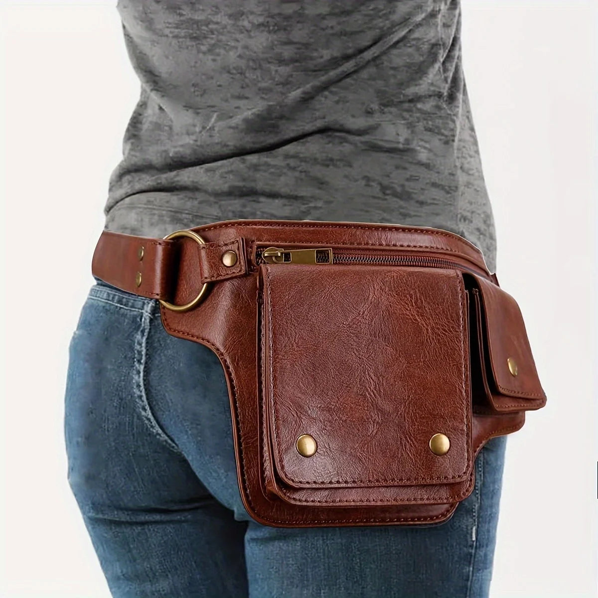 Utility Belt Waist Pack – Multi-Compartment Hip Pouch for Hiking, Camping & Travel