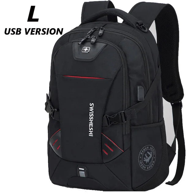 Men's 17" USB Charging Anti-Theft Business Backpack