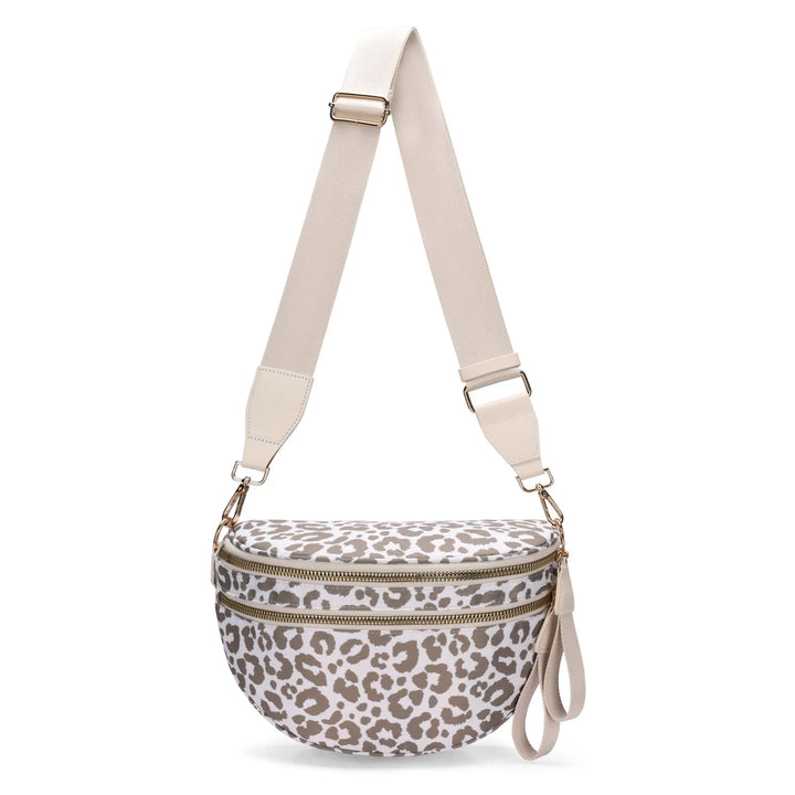 Checkered Crossbody Bum Bag for Women