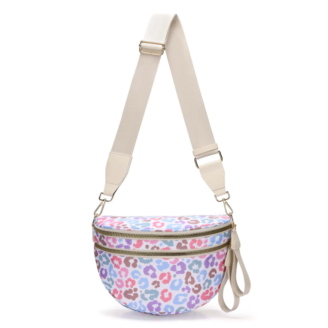 Checkered Crossbody Bum Bag for Women
