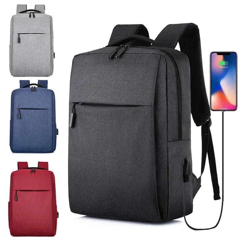 USB Rechargeable Waterproof Laptop Backpack